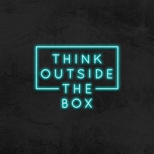 Think Outside the Box - Neon LED