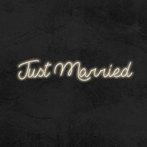 Just Married - Néon LED