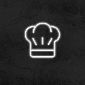 Toque de chef – Néon LED