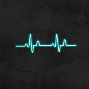 Cardiogramme - Neon LED