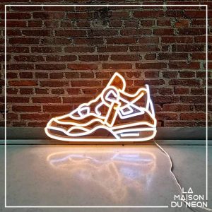 Air Jordan 4 Off White - Sneakers LED