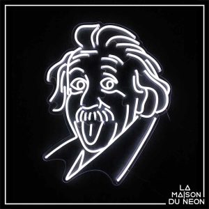 Albert Einstein - Néon LED