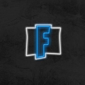Logo Fortnite - Neon LED