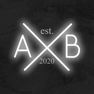 Néon Croix Hipster Initiales sur-mesure