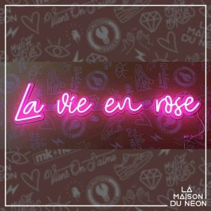 La vie en rose - Néon LED