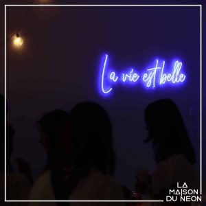 La vie est belle - Neon LED