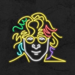 John Lennon The Beatles - Néon LED
