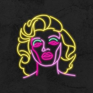 Marilyn Monroe - Néon LED