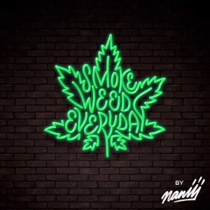 Smoke Weed Everyday - Neon Deco