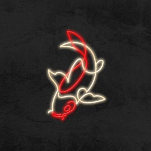 Carpe japonaise - Neon Flex