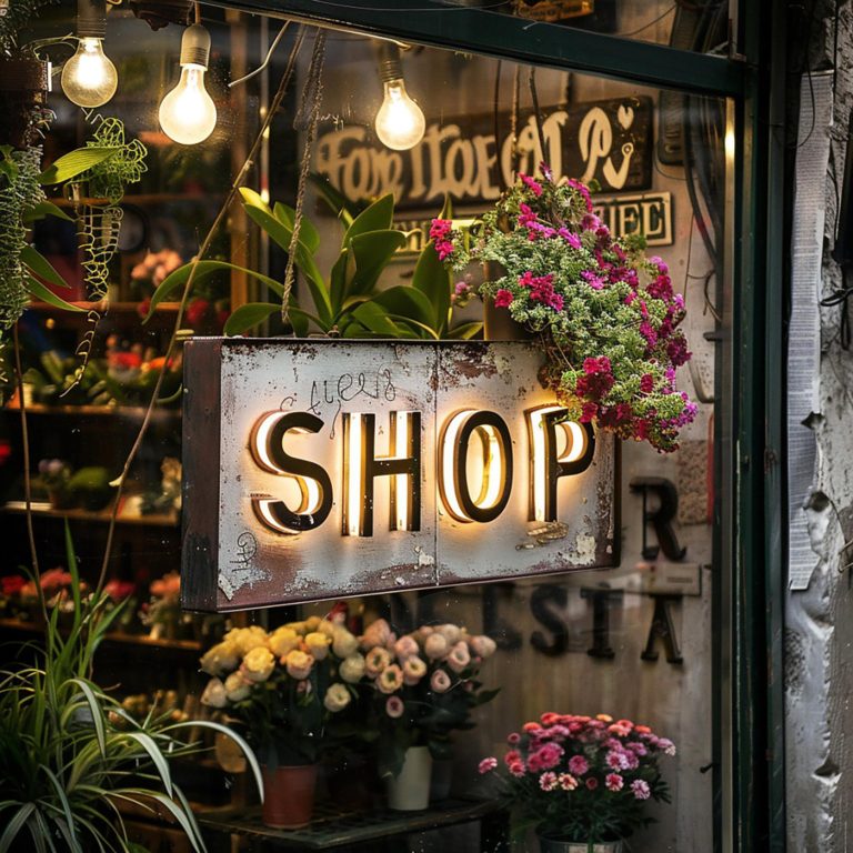 Néon Shop fleuriste