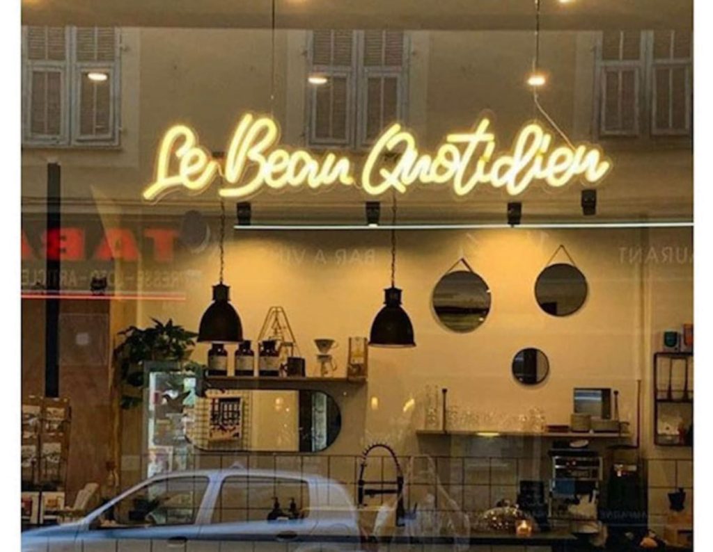 Néon HOME DECOR BOUTIQUE Le Beau Quotidien warm white blanc chaud