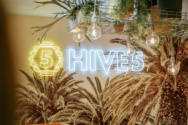 Logo HIVE5 Néon