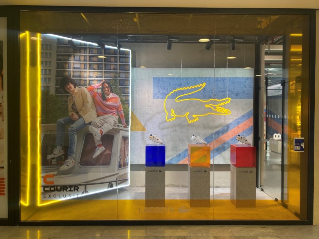 Néon LOGO lacoste Enseigne Led