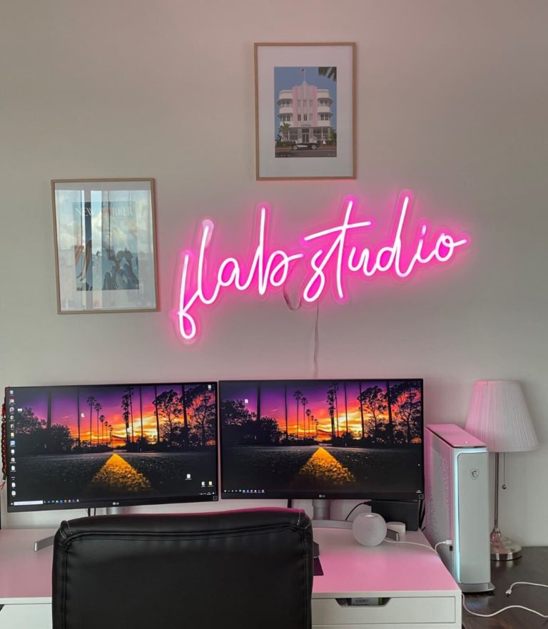 Néon OFFICE Flab Studio jack