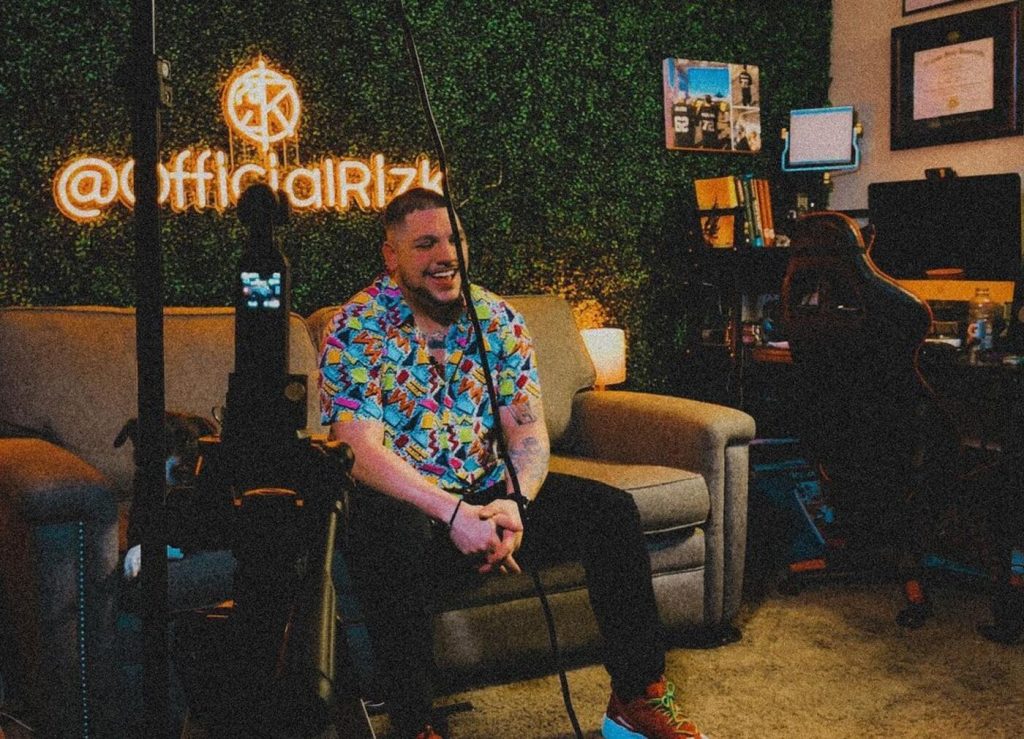 Néon STREAMING YOUTUBE OfficialRizk Orange